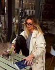 Orange lens sunglasses