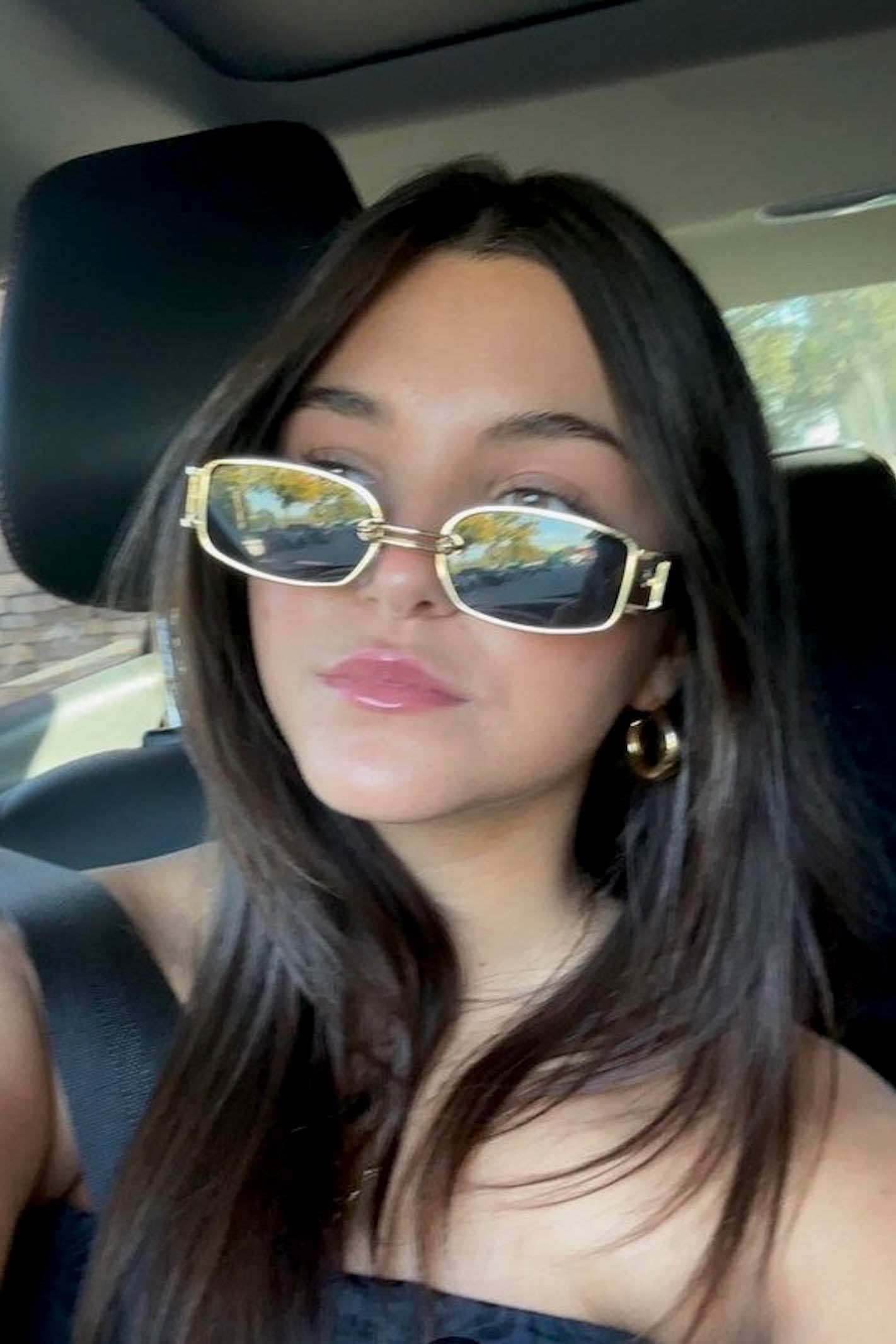 Gold Frame Sunglasses