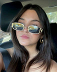 Gold Frame Sunglasses