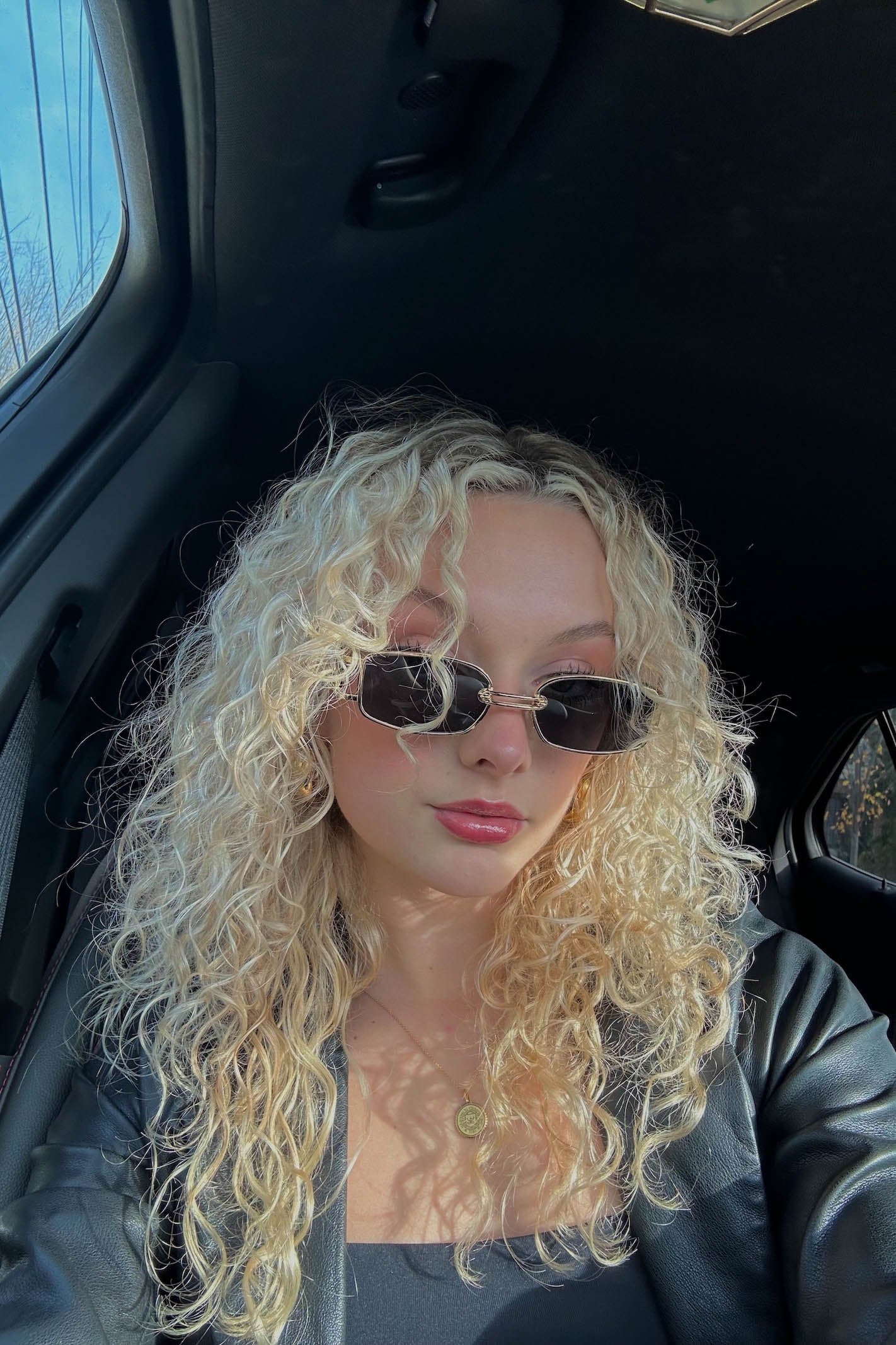 Gold Frame Sunglasses