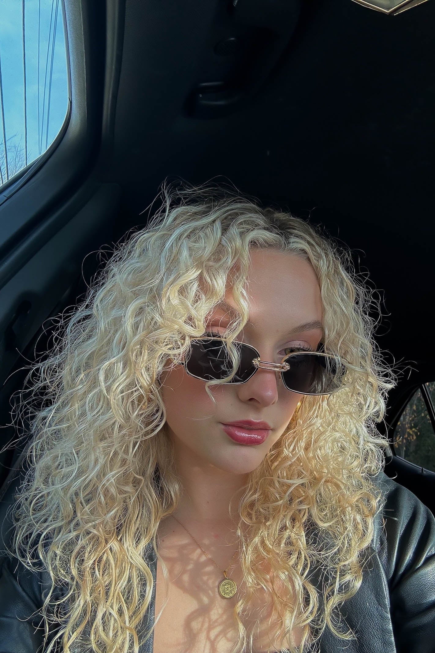 Gold Frame Sunglasses