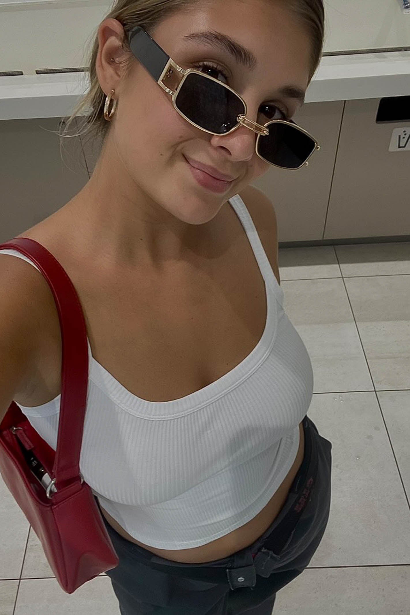 Gold Frame Sunglasses