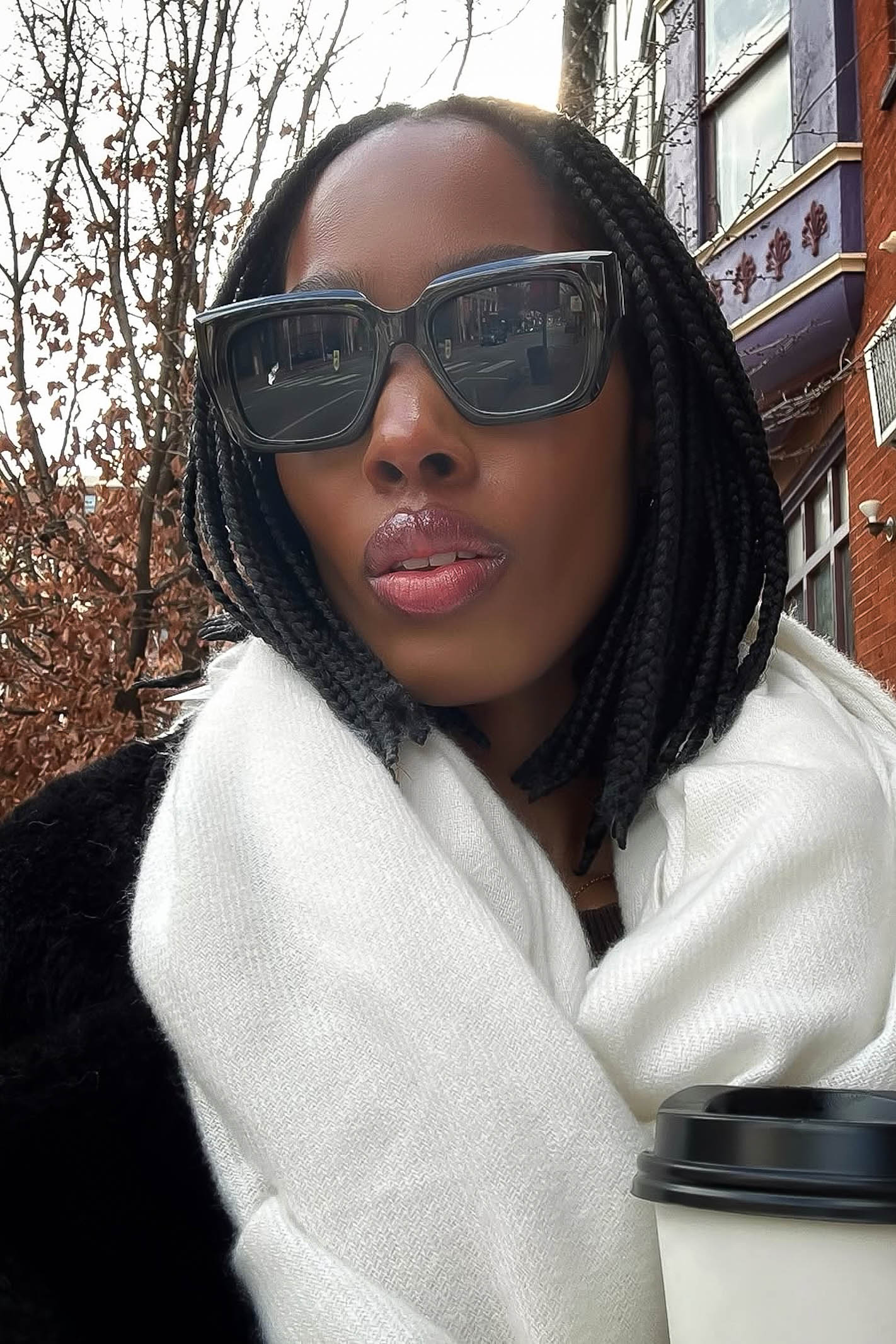 Black Oversized Sunglasses