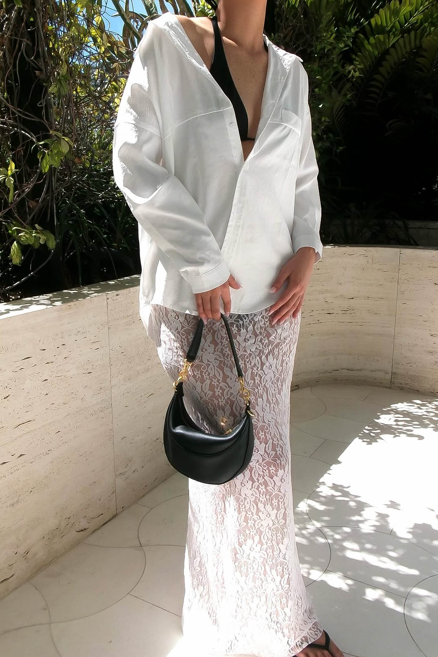 white button up shirt