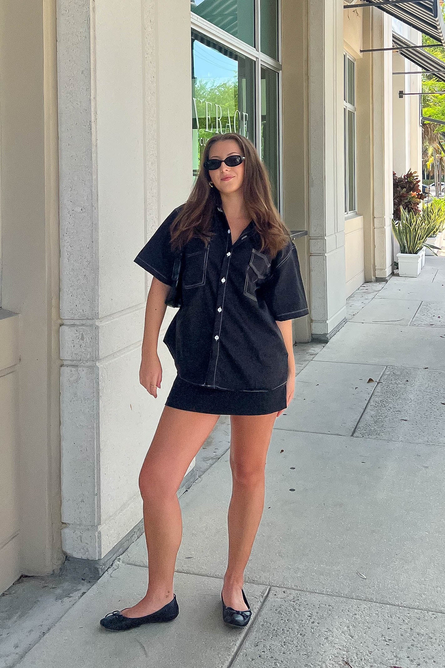 Black Oversized Shirt
