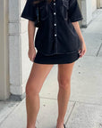 Black Oversized Shirt