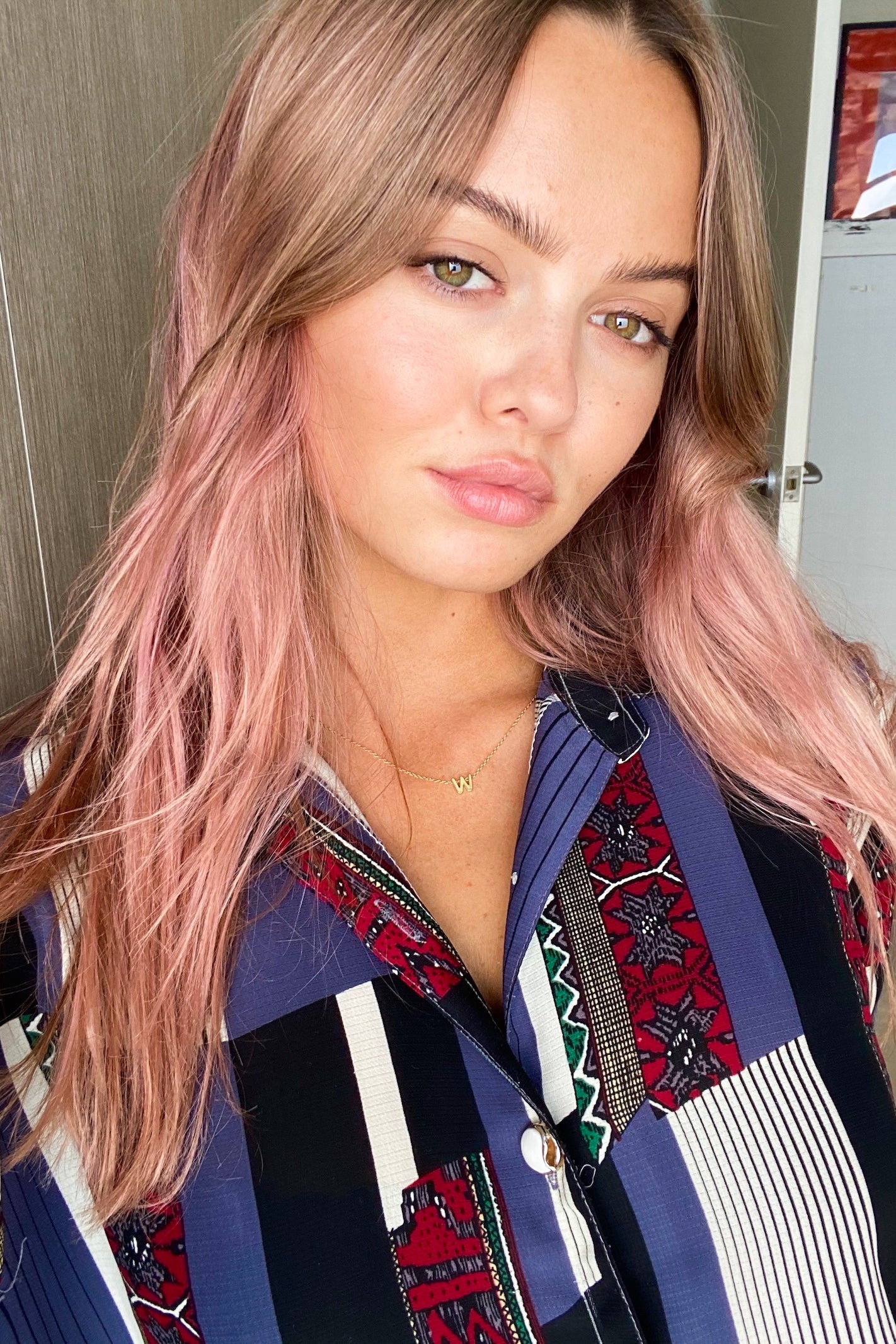 Gold Initial Necklace