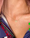 Gold Initial Necklace